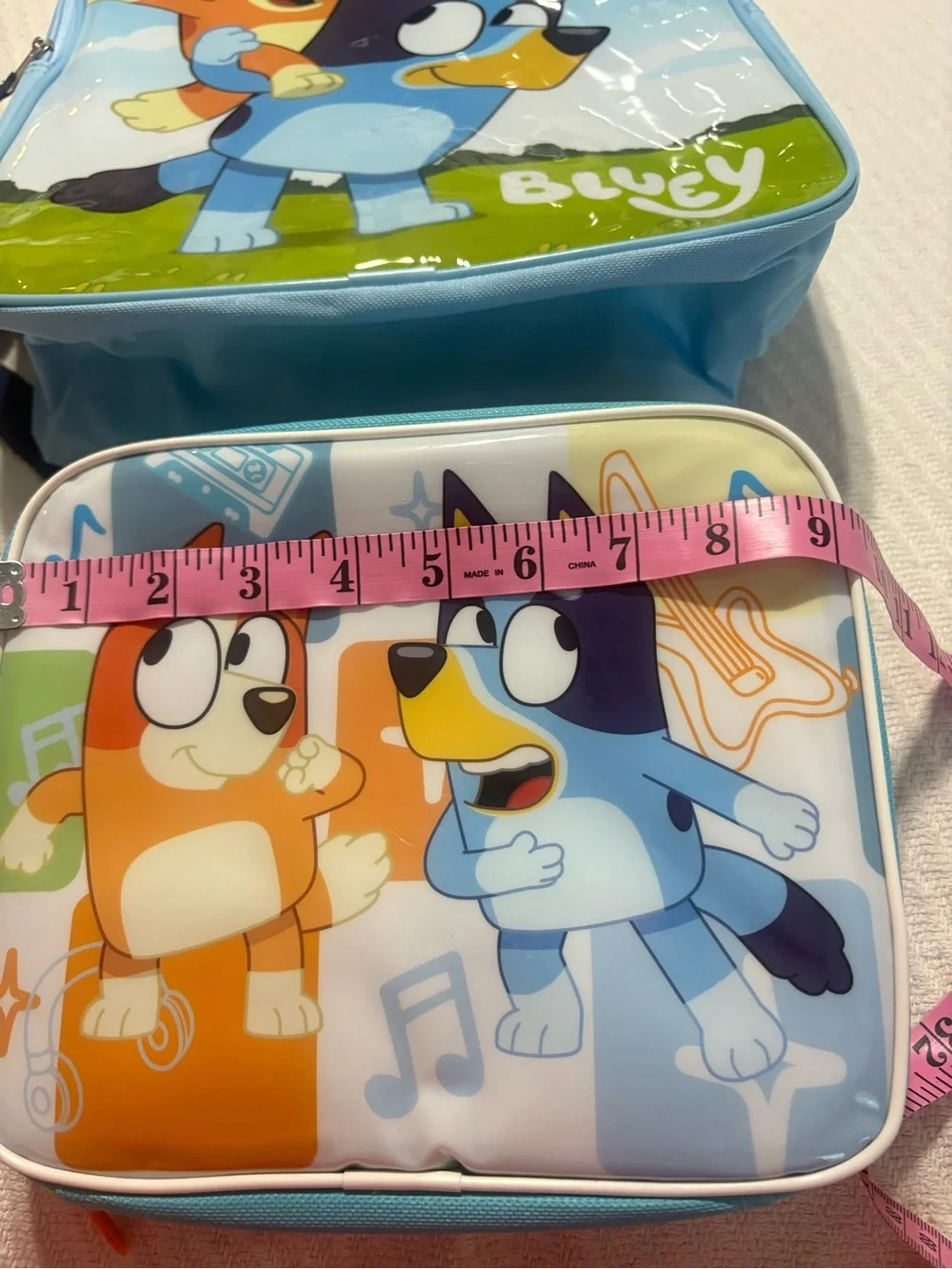 Bluey backpack matching